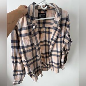 Carhartt Plaid flannel - Pink and Navy